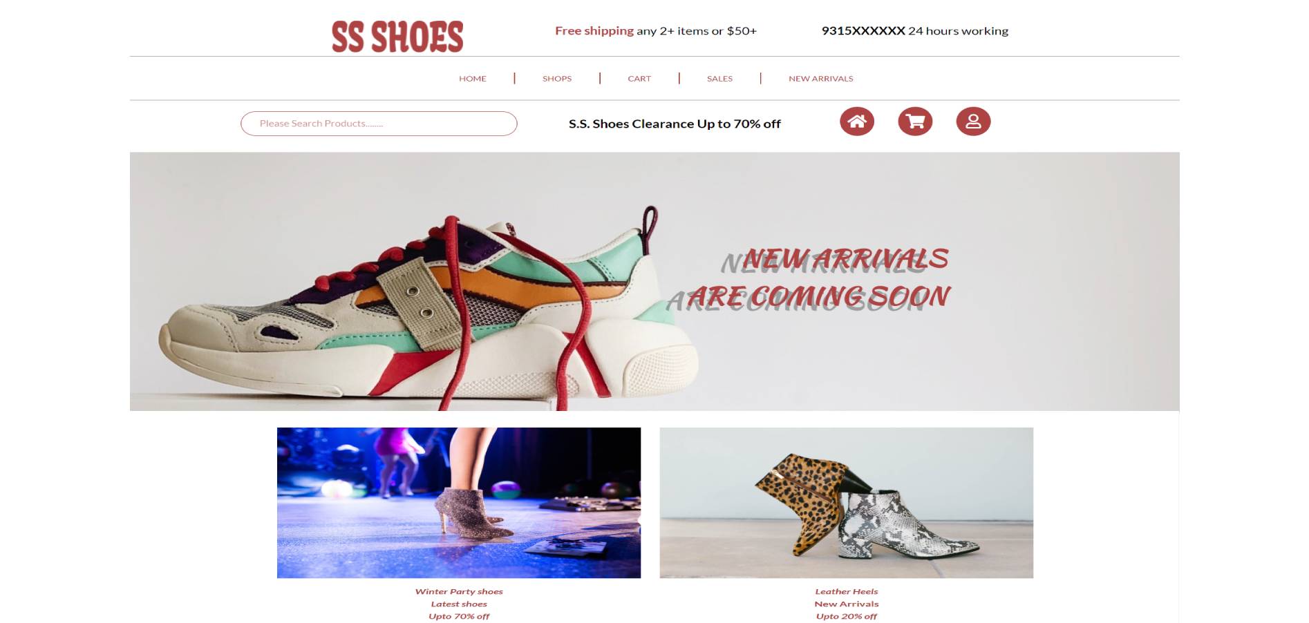 Ssshoes Page